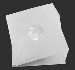 12009 Белый внутренний конверт для пластинок 12 дюймов