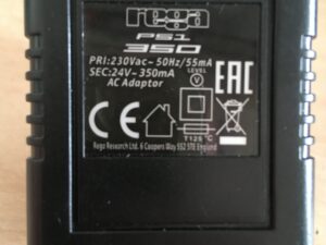 Блок питания для проигрывателя виниловых дисков Rega PS-1 (350 мА)